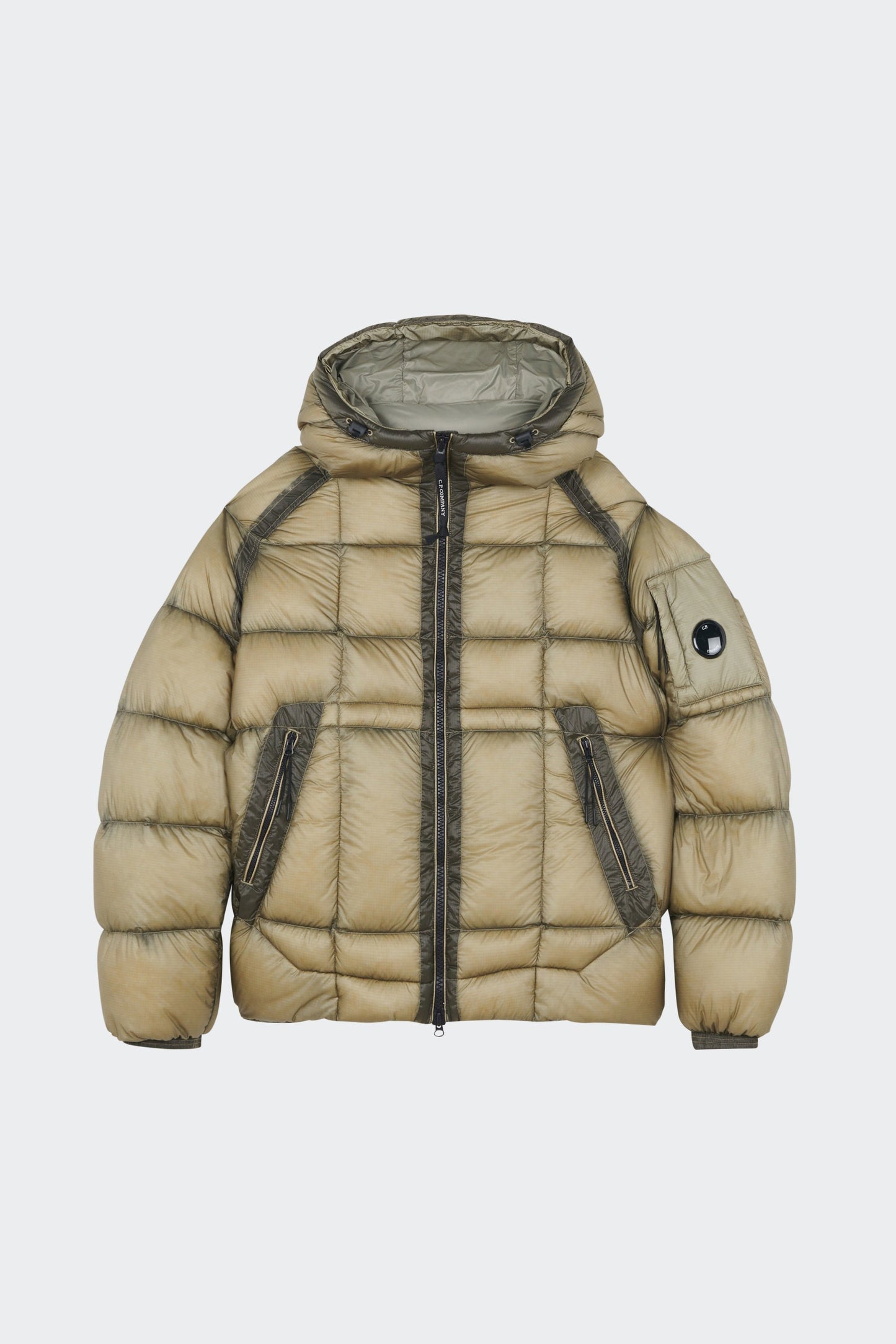 C.P COMPANY - MEDIUM JACKET IN DD-SHELL - Kaki