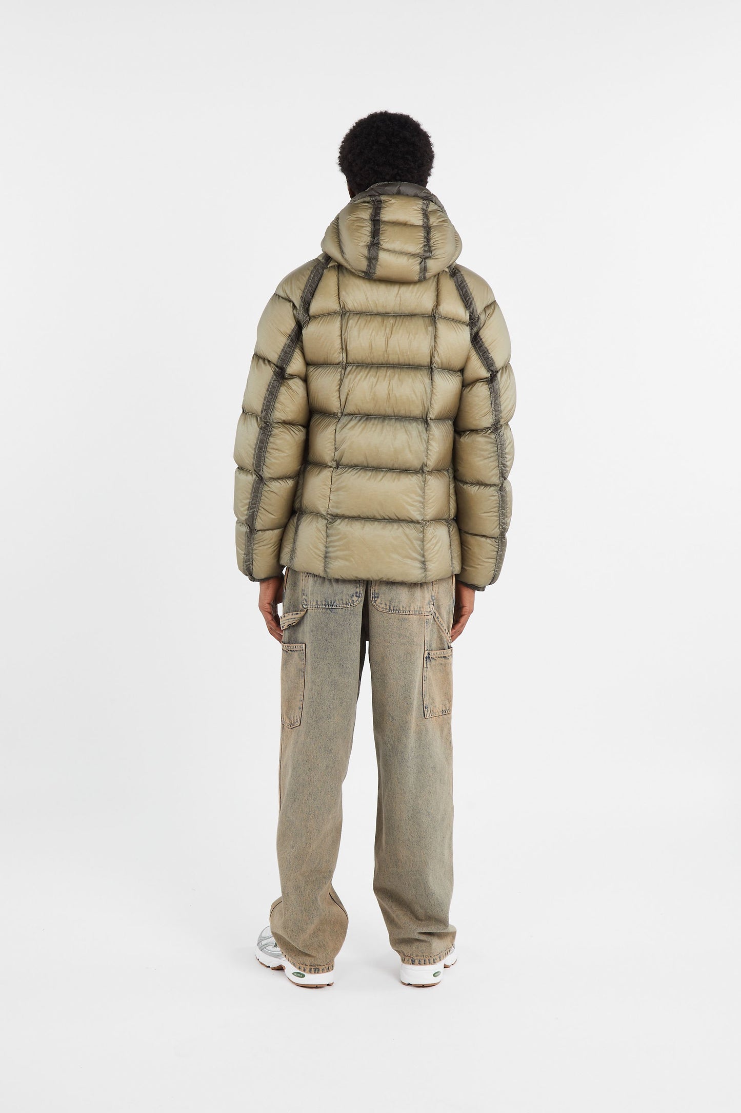 C.P COMPANY - MEDIUM JACKET IN DD-SHELL - Kaki