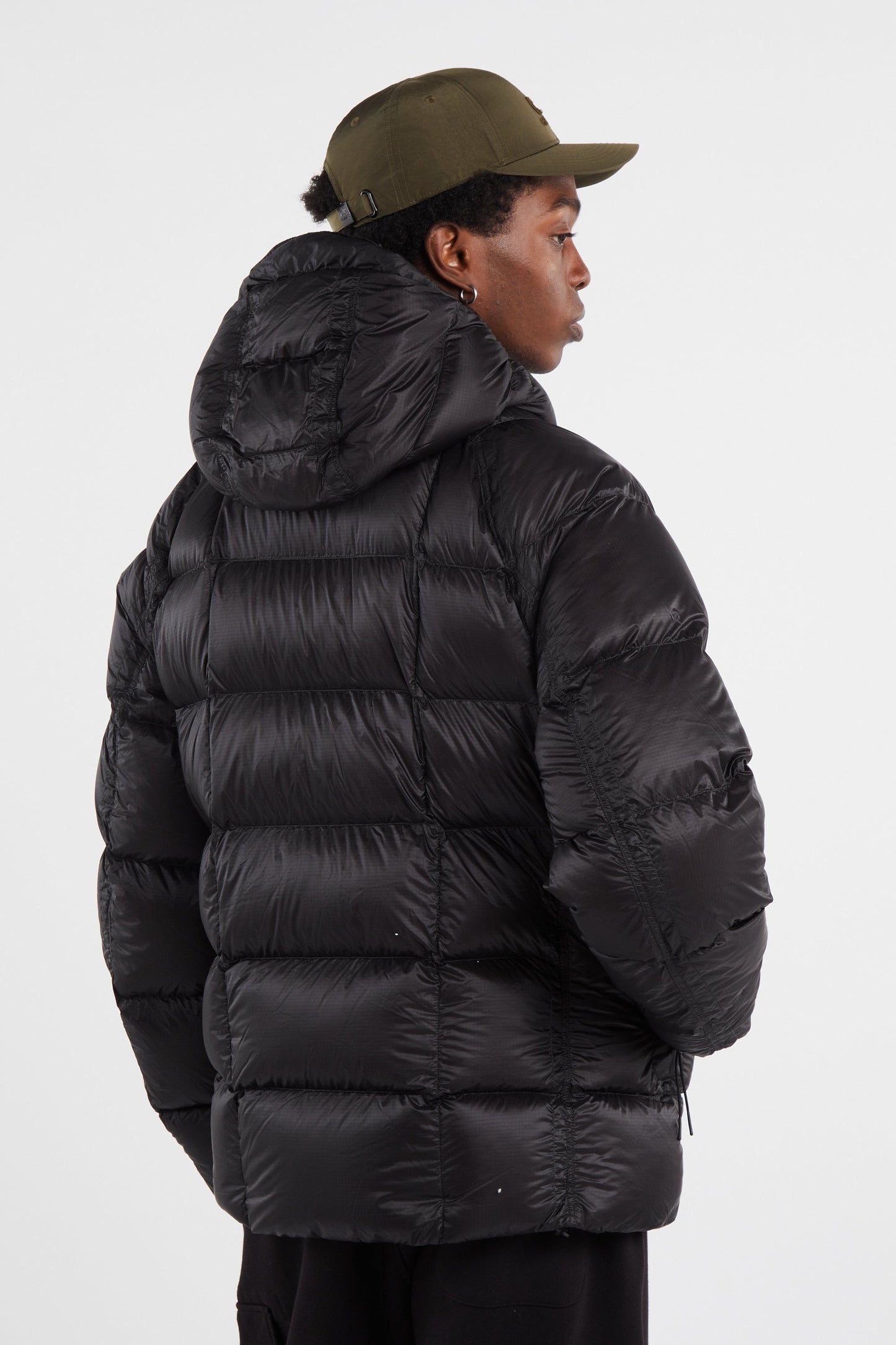 C.P COMPANY - MEDIUM JACKET IN DD-SHELL - Noir