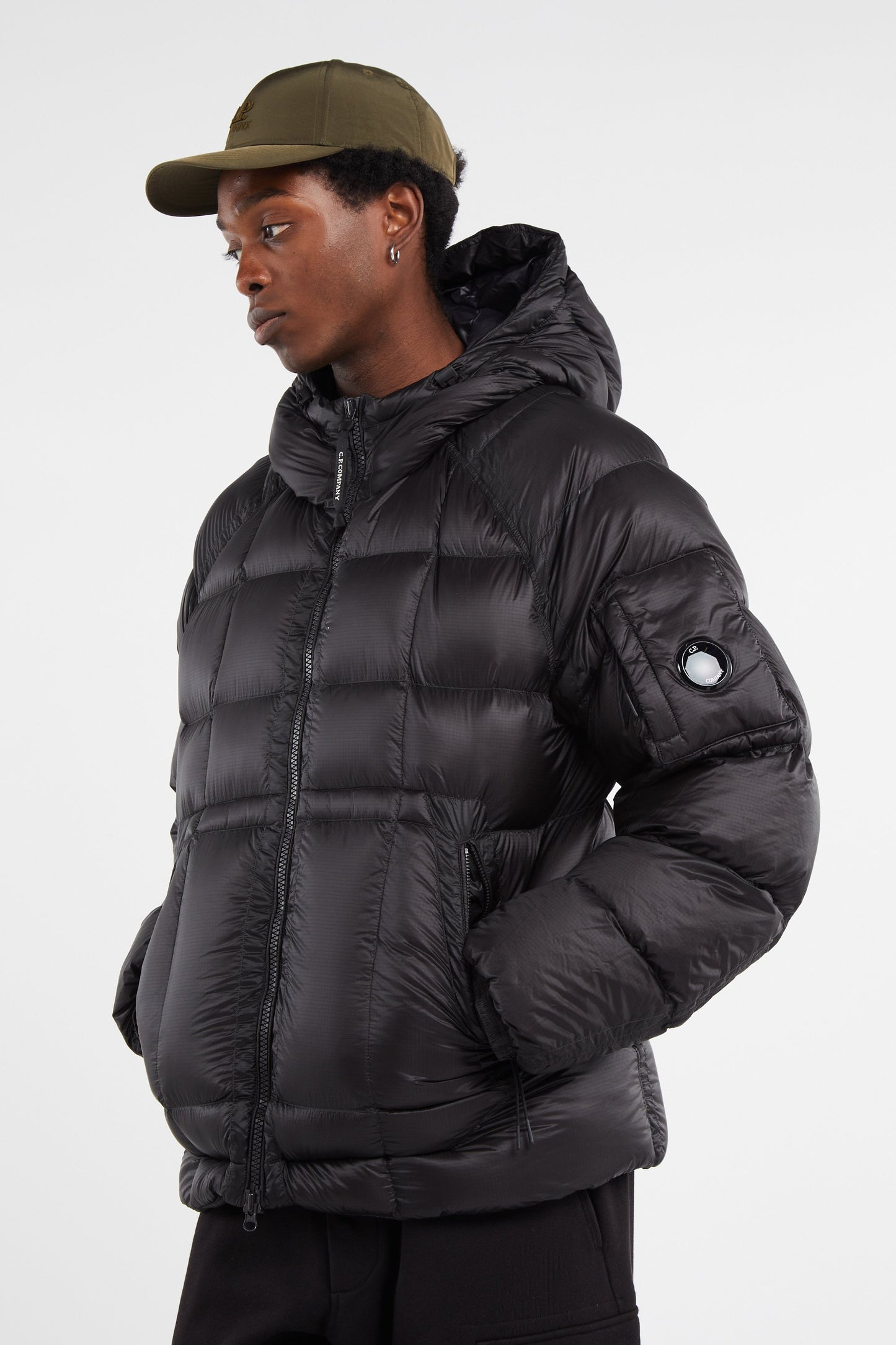 C.P COMPANY - MEDIUM JACKET IN DD-SHELL - Noir