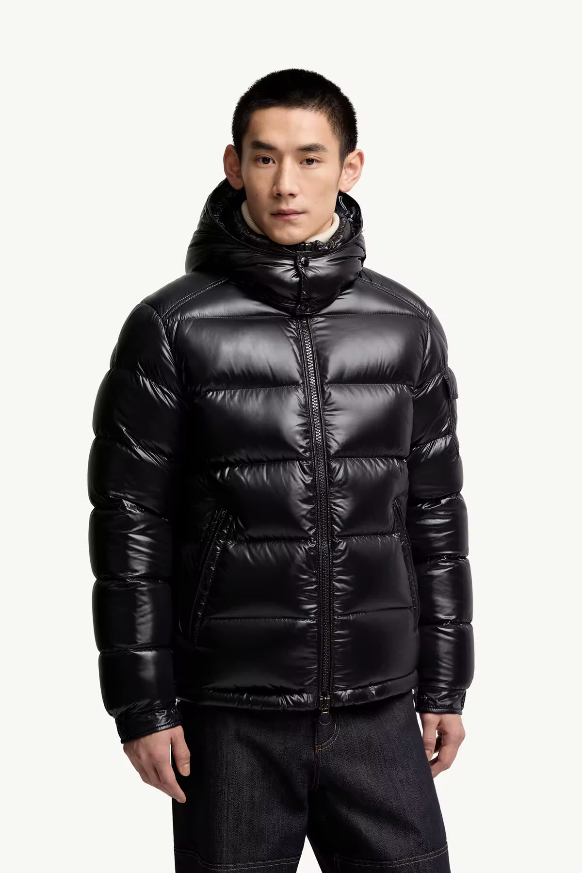 Moncler - Doudoune courte à capuche Moncler Maya