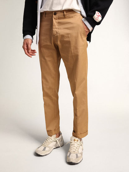 GGDB - Dad-Star homme en daim blanc et gris avec étoile en cuir blanc